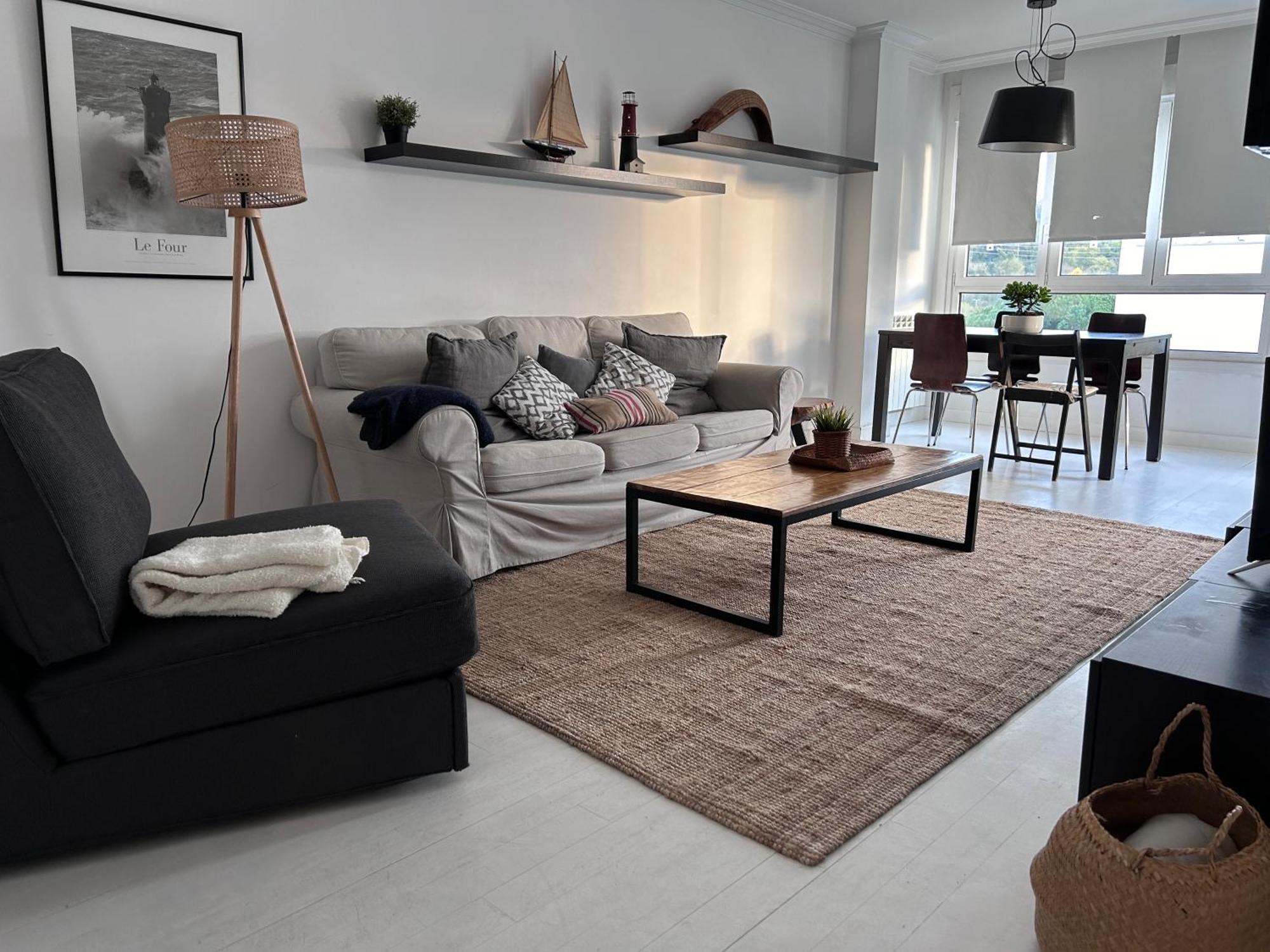 White Cozy Flat In Donostia Daire San Sebastián Dış mekan fotoğraf